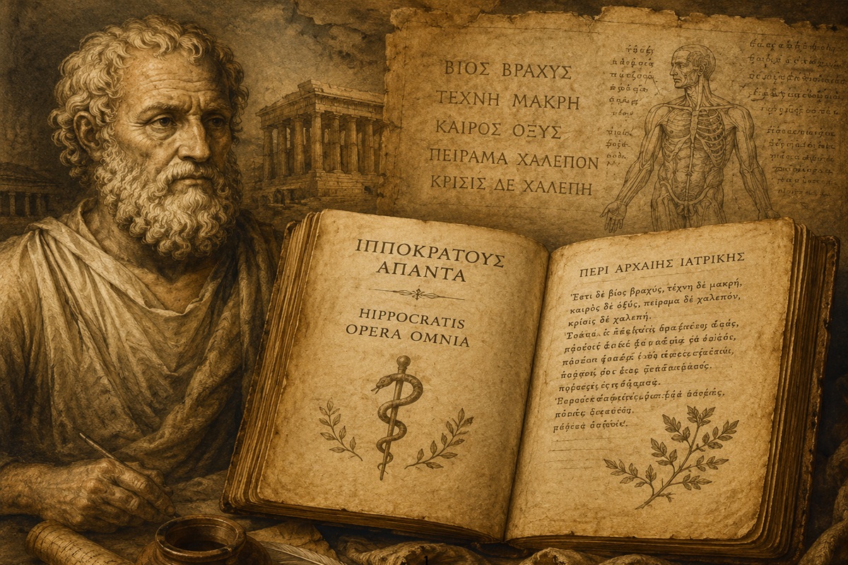 Hippocrates, often referred to as the ‘Father of Medicine,’ helped establish the idea that medical knowledge should be observed, recorded, and shared - banner image